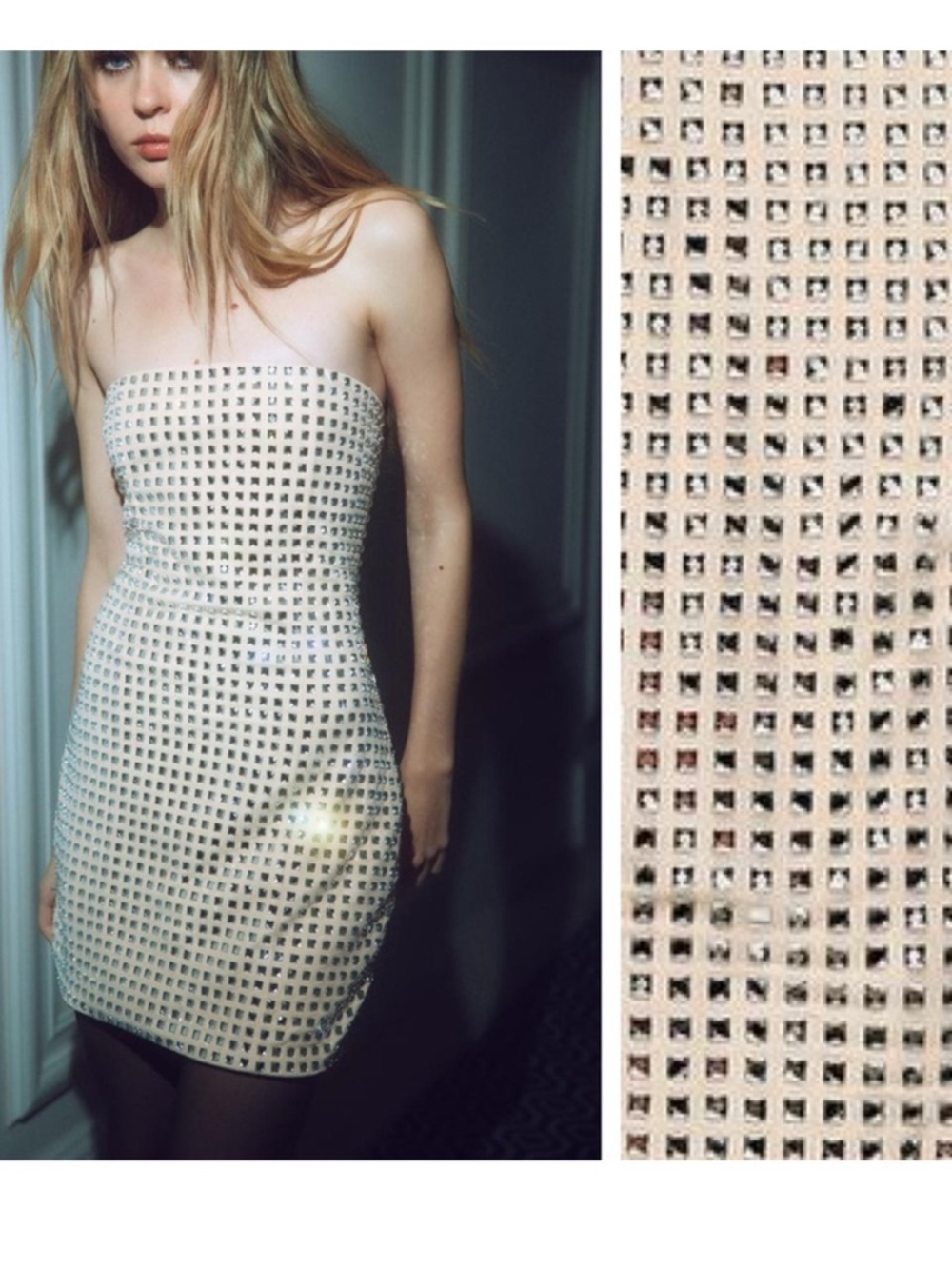 NEW  ZARA  NIGHT OUT BIRTHDAY SHIMMER DRESS SIZE M

🚨NO DISCOUNT ON THIS DRESS